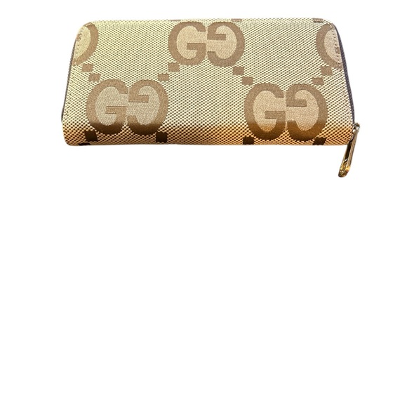 Gucci Jumbo GG Canvas Zip Around Wallet - Picture 2 of 2